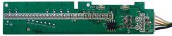 Controller board, front (viewed from back of keyboard)