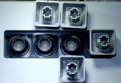 Keycaps/switch closeup 2