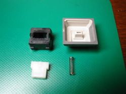Partially disassembled, with keycap