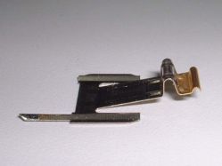Side view of movable contact