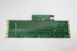 Flexible PCB mounted on back plate