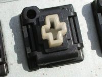 SMK inverse cross mount, white or ivory