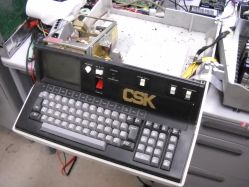 IBM 5110 with APL keyboard.