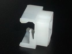 One "elastic touch piece" from a Logitech Romer-G switch