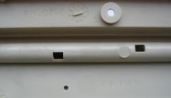 Mold label; here the mould is clearly stamped Silitek