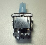 Front view, with base partially removed