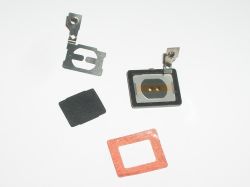 Top contact plate removed, and the rubber sheet removed from the seal