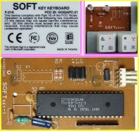 Various details; the controller chip is dated 9543 (week 43, 1995)
