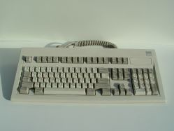 IBM 3161 Terminal Keyboard, Part Number 1386303.