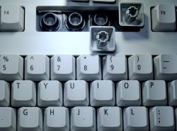 Keycaps/switch closeup 3