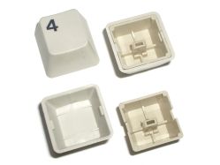 Alps two-piece dye-sub keycaps from the IBM 5576-002 keyboard