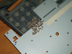 39 screws secure the back of the membrane module, applying the pressure to the membrane sheets