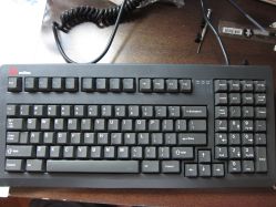 Topview G80-1824HAU with blue on black function keys