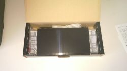 Happy Hacking Keyboard Professional Type-S box (inside without the paperwork).