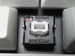 White, with LED fitted