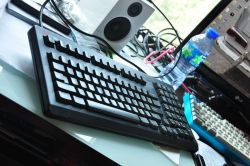 G80-1824HAU with blue on black function keys