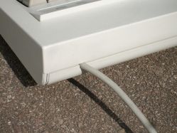 Fixed cable exit