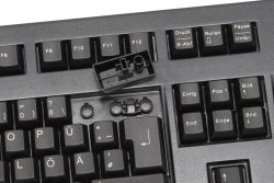 Wide key keycap