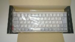 Happy Hacking Keyboard Professional Type-S box (inside revealing keyboard).