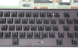 Space bar area with no LEDs