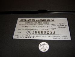 Rear label