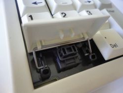 Stabilizer and Cherry ML switch; this switch is the taller version (ML1B-11JW)