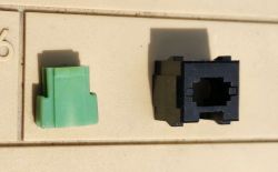 View of slider and top housing.