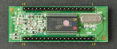 Bottom side of Filco Majestouch controller