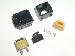 Bottom views of the switch components