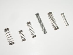 A selection of return springs from different switches