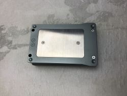 Keypad bottom view (showing weight, logo) (Light Grey)