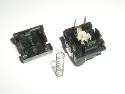 Partially reassembled with both contacts in place
