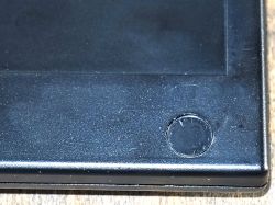 Rubber feet not installed by OEM