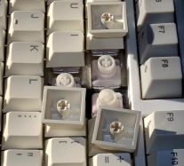 Keycaps/switch closeup 2