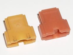 Front and rear view of Alps sliders