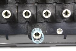 Key switches close up