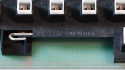 HI-TEK CORPORATION inscription on the switch assembly.