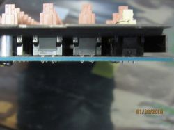 Alps SKCC Brown switches in a pre-production Apple IIe, different angle
