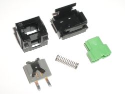 Partially disassembled, top views