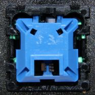 Top of a blue slider