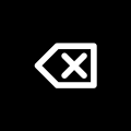 BACKSPACE (Back Space key)