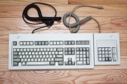 Keypad next to normal Model M keyboard