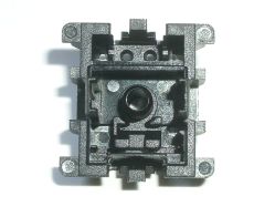 Base, top, showing LED/diode and jumper holes