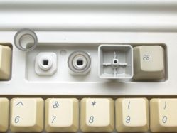 Top view of the switches