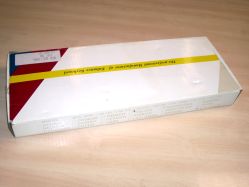 Rear of box showing list of possible models and layouts