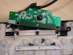 Rear, with connection to the membrane