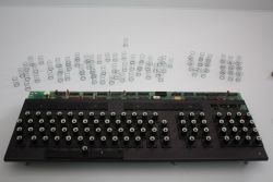 Keyboard mechanism with springs removed