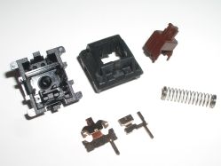 Fully disassembled MX Brown (top views)