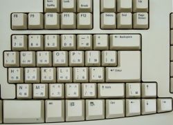 Keycap detail