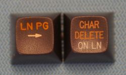 Function keys two tone front